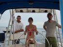 guests pictures sailing in Los Roques archipelago, Venezuela